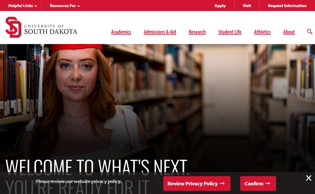 USD Home | University of South Dakota