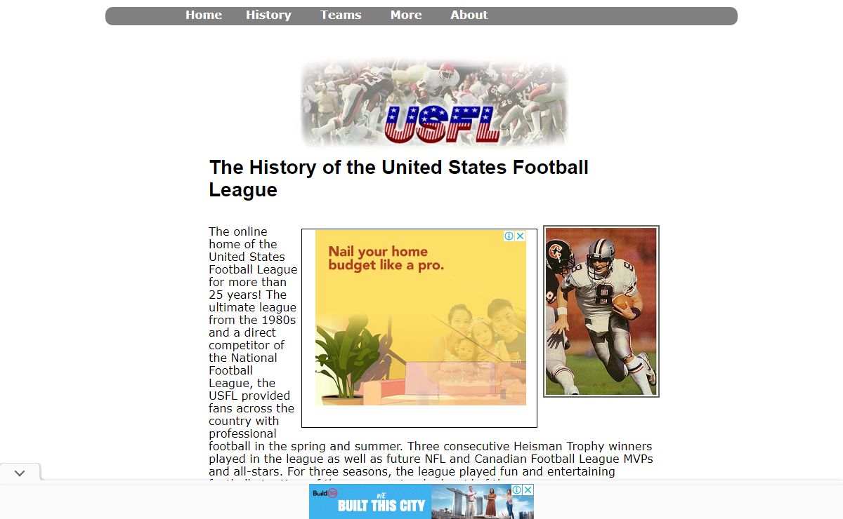 USFL (United States Football League)