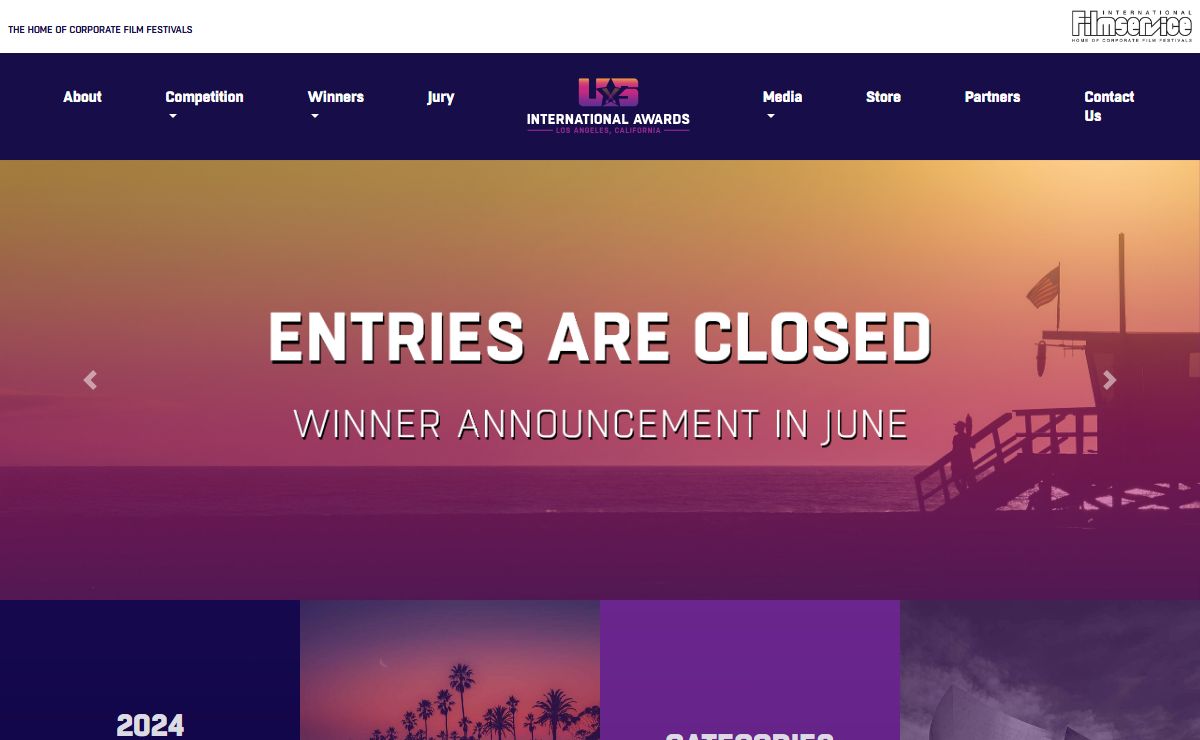 US International Awards - Your Competition For Brand Videos and Docs