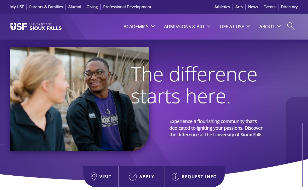 University of Sioux Falls | Private Christian University