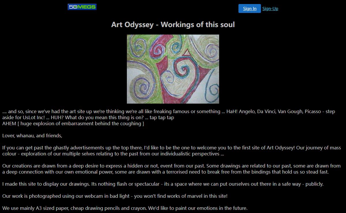 Art Odyssey - Workings of this soul