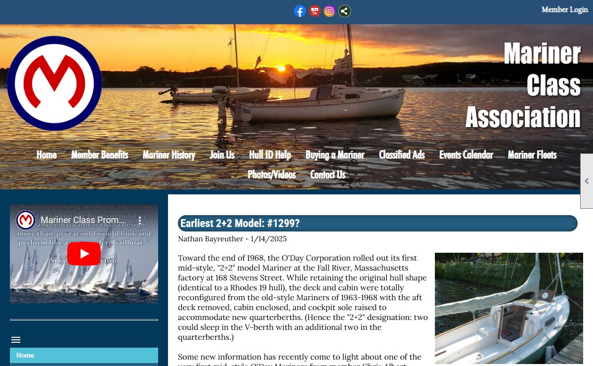 Home - Mariner Class Association