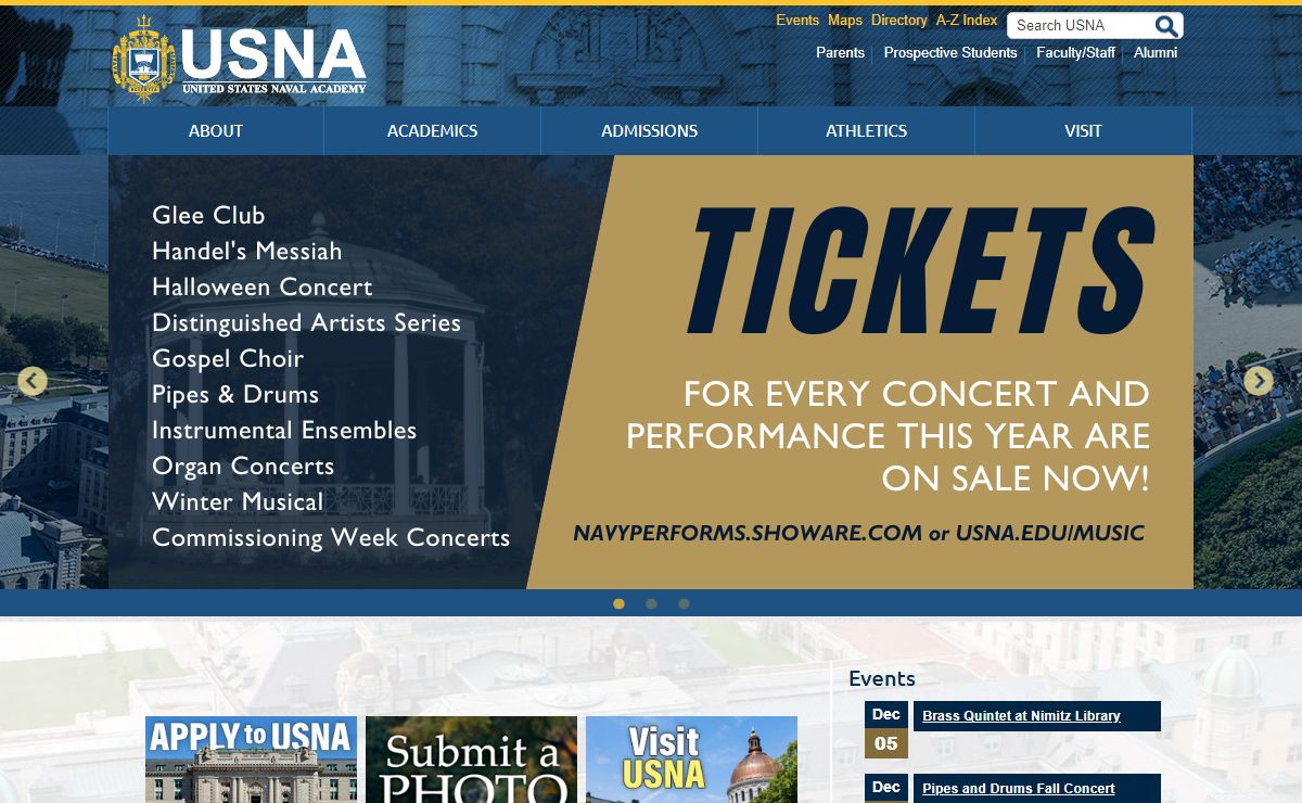USNA :: United States Naval Academy