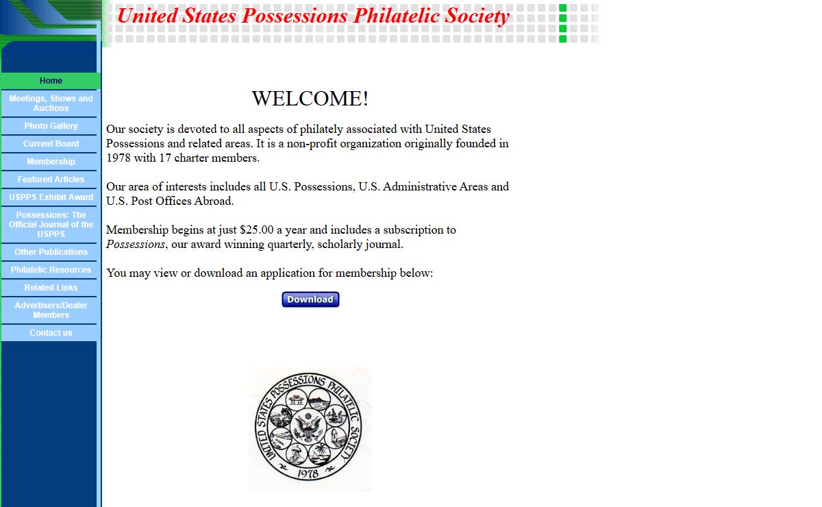 United States Possessions Philatelic Society