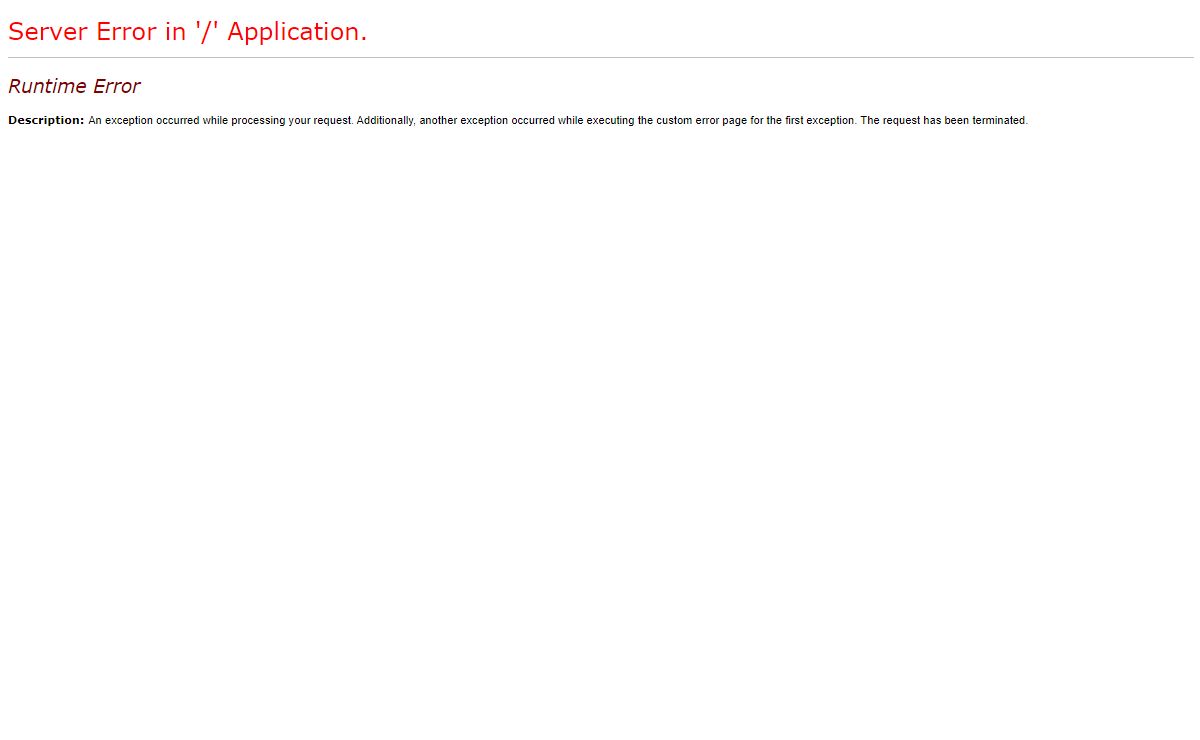 Runtime Error