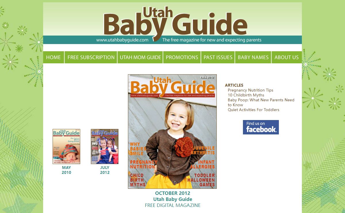 Utah Baby Guide - Free magazine for new and expecting parents