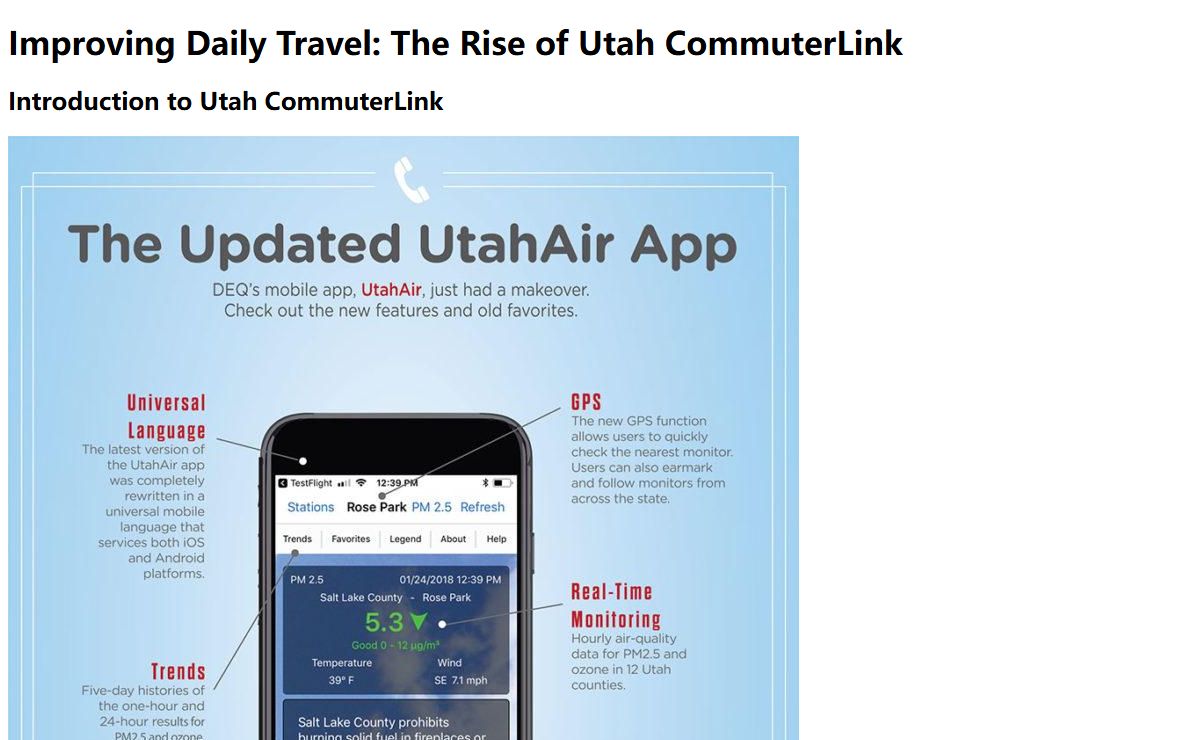 Utah CommuterLink