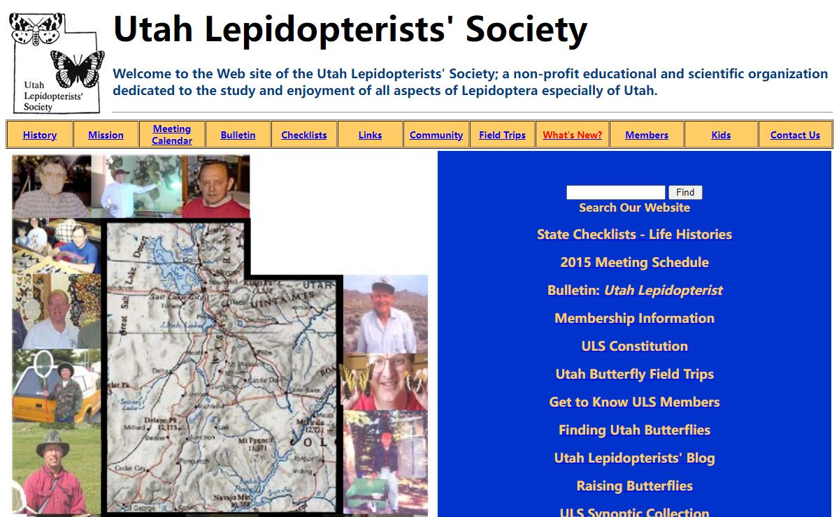 Utah Lepidopterists' Society!