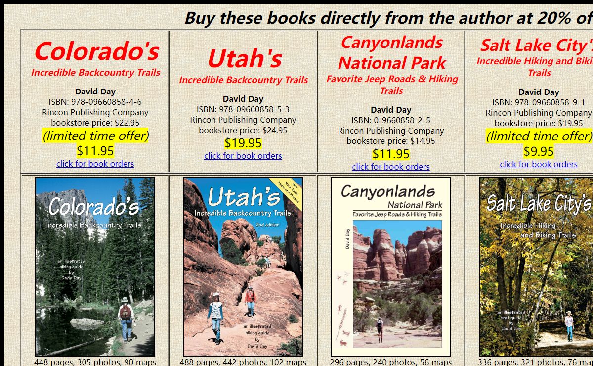 Utah Hiking and biking Trails | UtahTrails.com