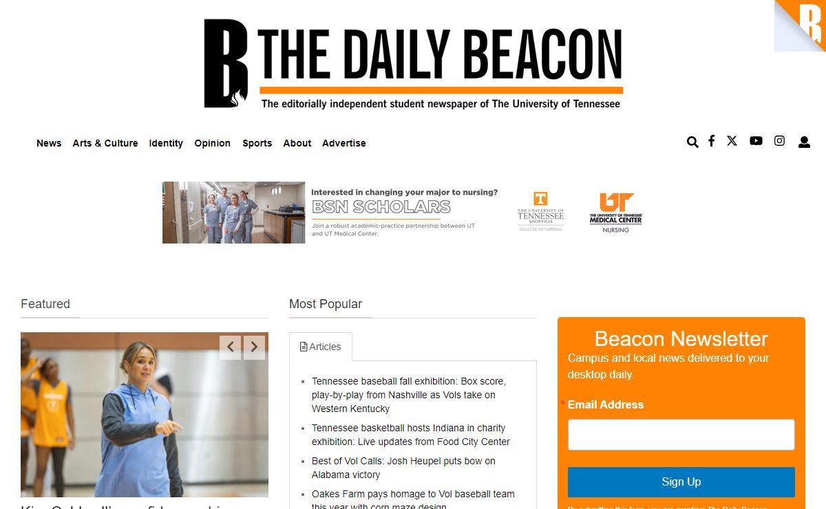 utdailybeacon.com | The editorially independent student newspaper at the University of Tennessee, since 1906.