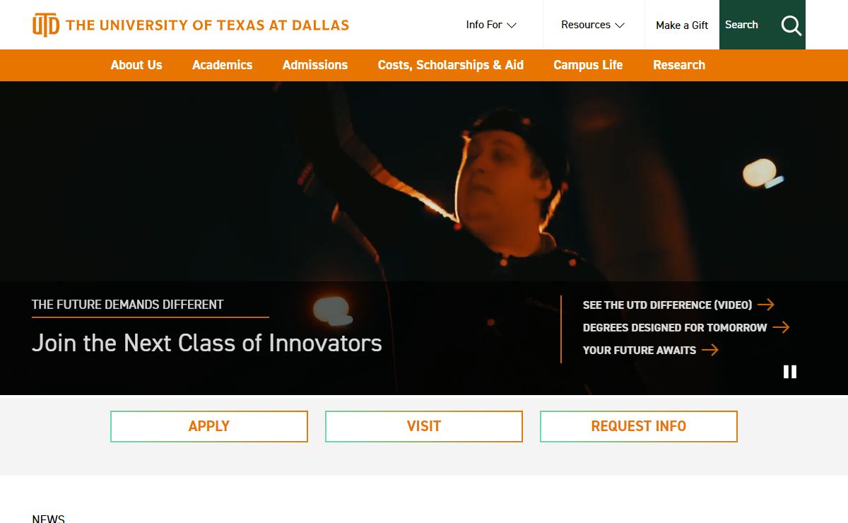 The University of Texas at Dallas