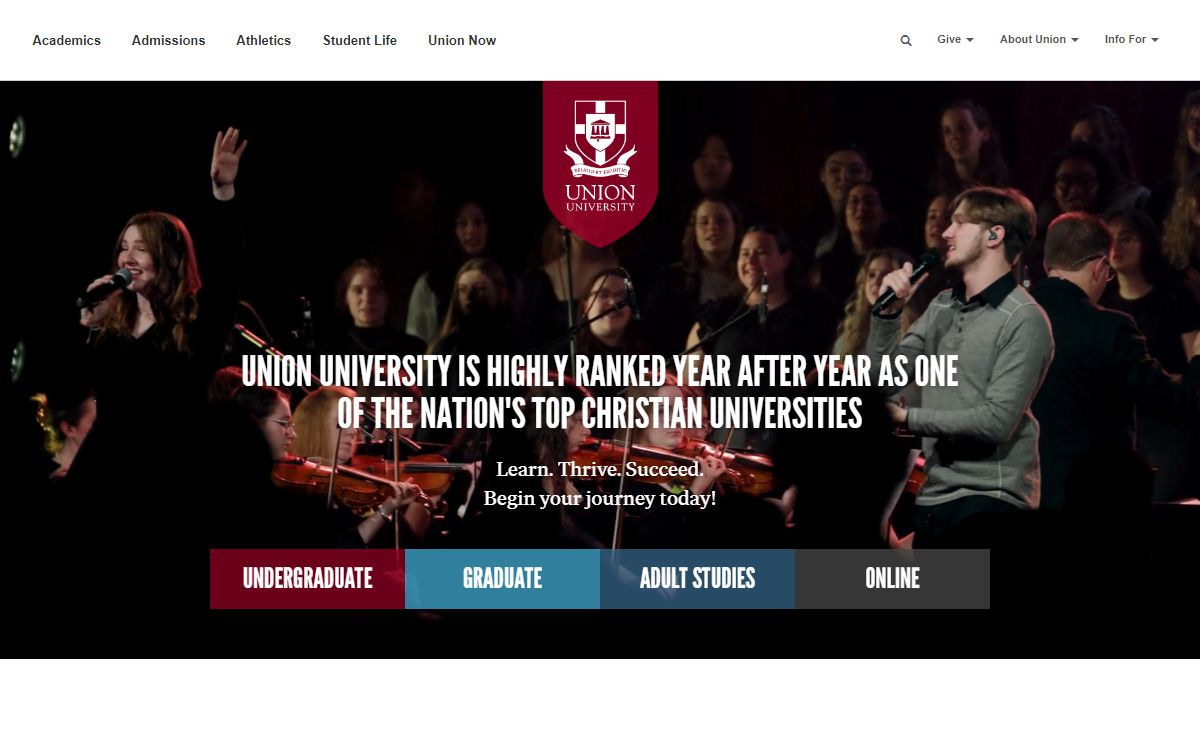 Best Private Christian Universities in Tennessee | Baptist College | Union University