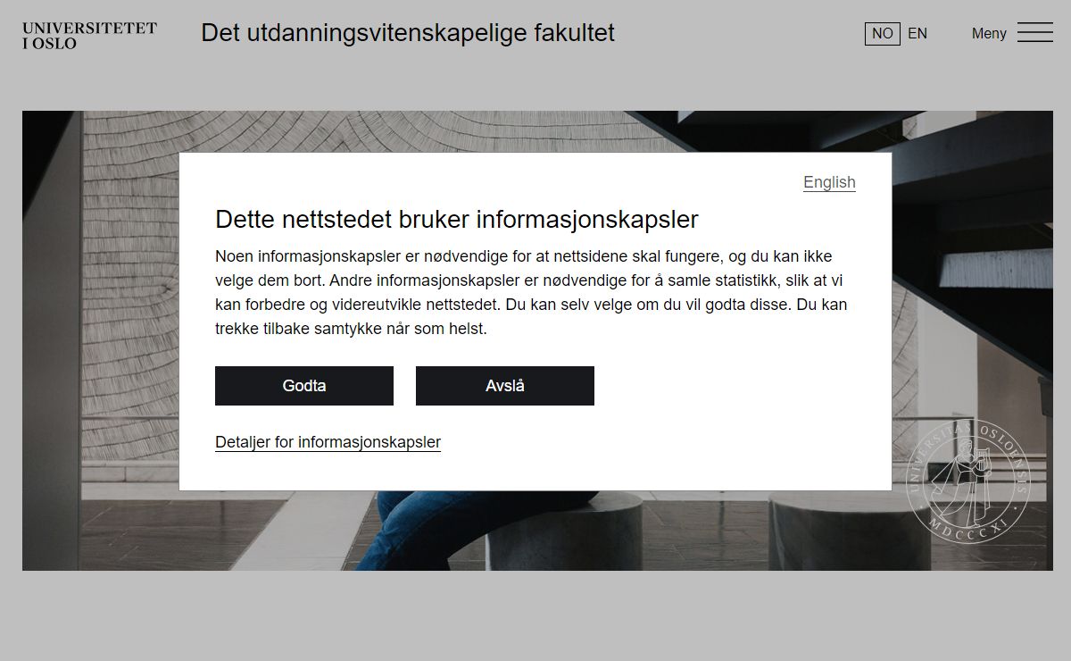 Forside - Det utdanningsvitenskapelige fakultet