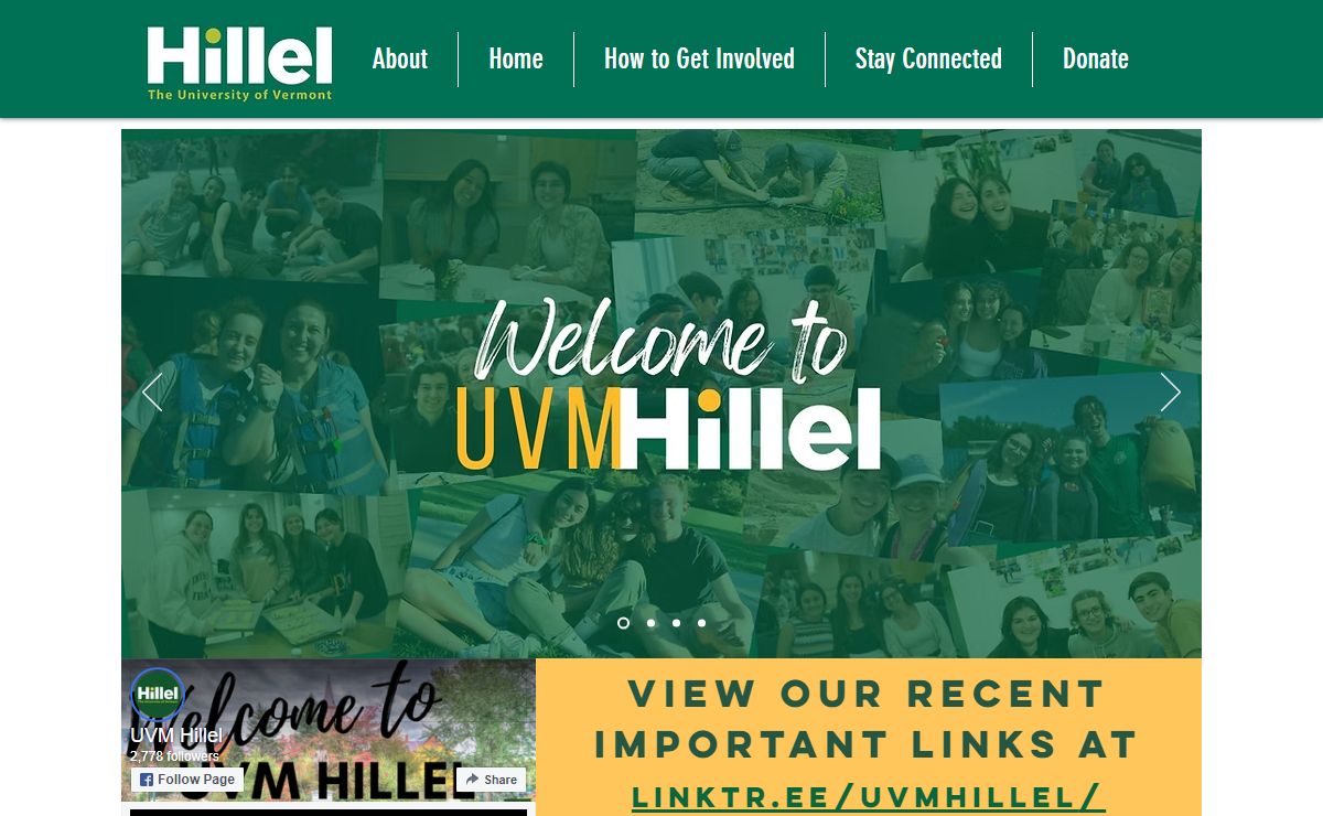 Home | UVM Hillel