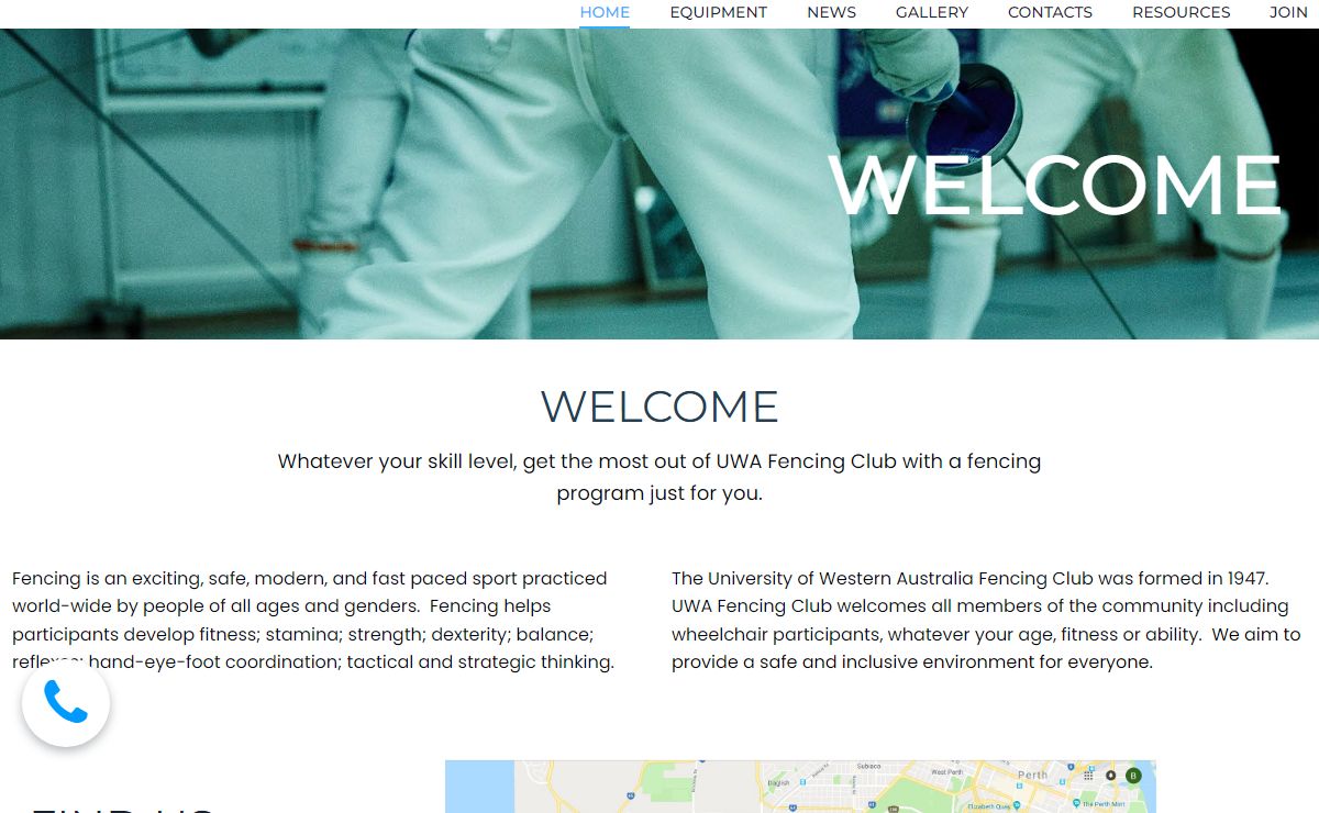 Home | UWA Fencing Club
