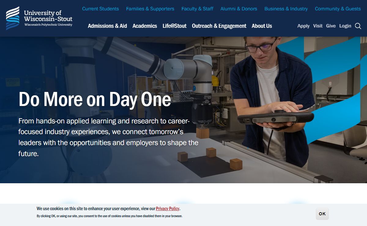 Do More on Day One | University of Wisconsin - Stout