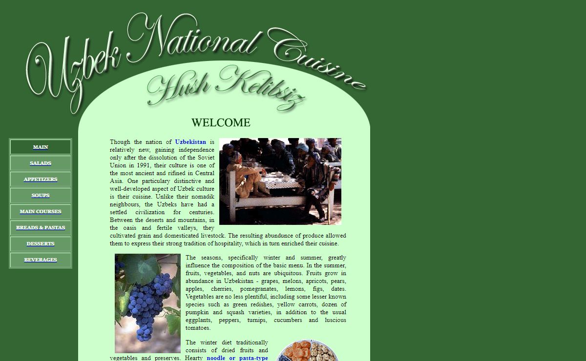 Welcome to Uzbek National Cuisine!