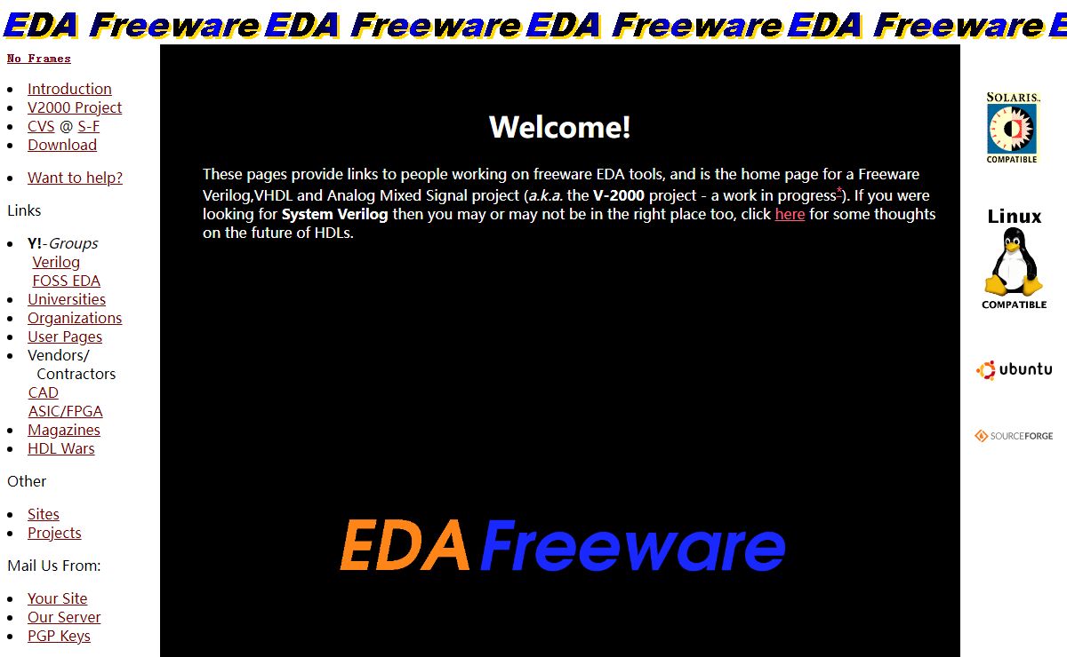 Freeware EDA Tools Page