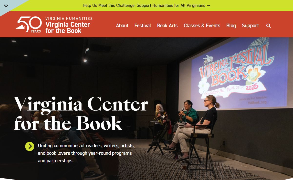 Home - Virginia Center for the Book