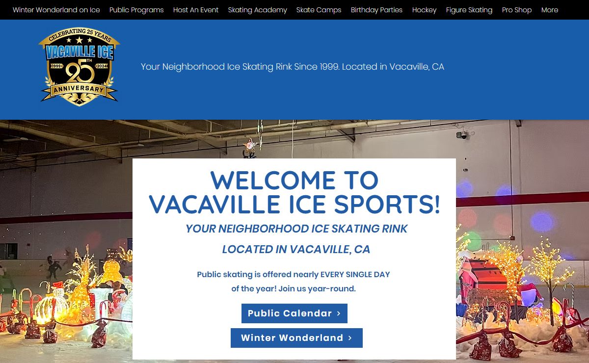 Vacaville Ice Sports | Ice Skating & Hockey Programs