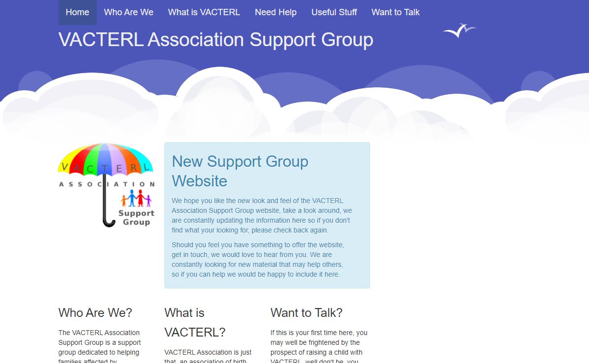 VACTERL Association Support Group » Home