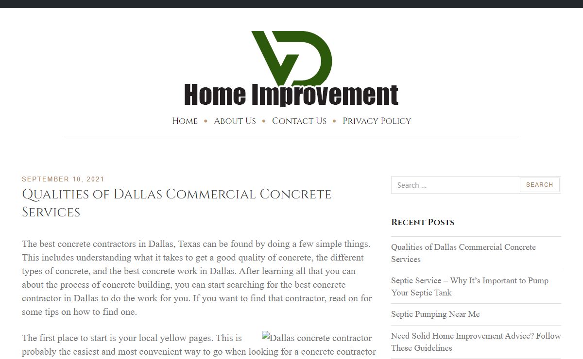 VD Home Improvement – My WordPress Blog