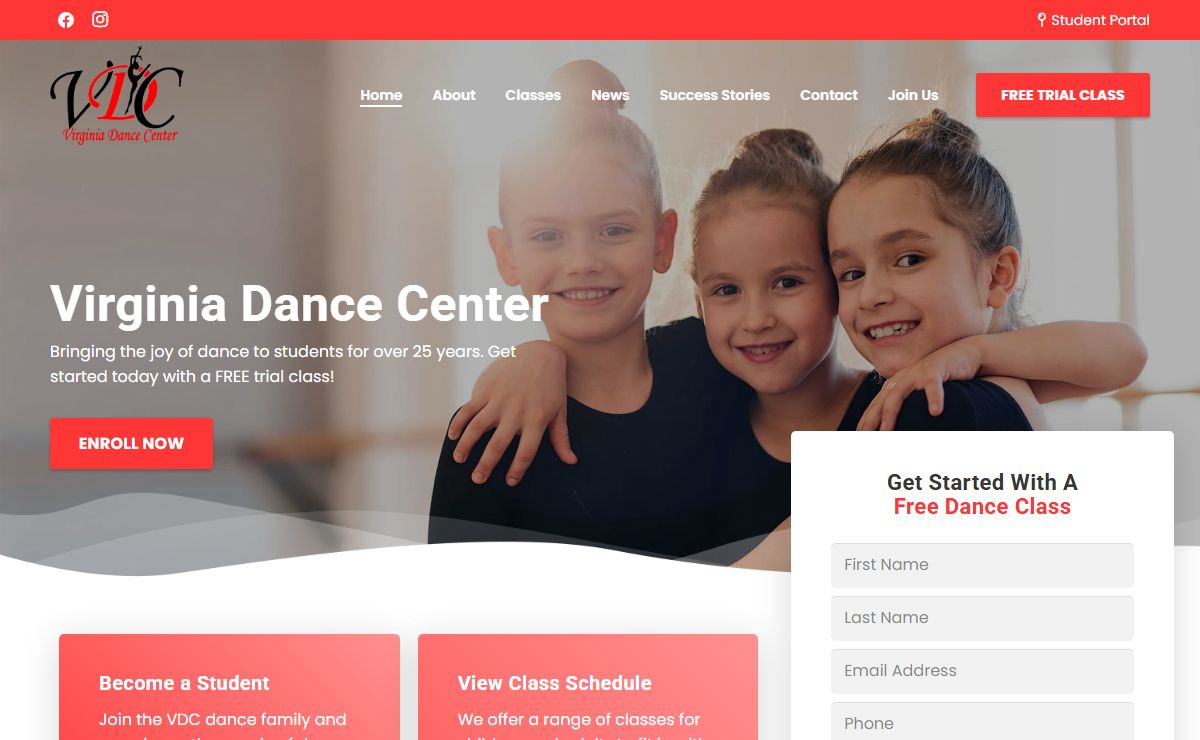 Dance Studio in Manassas, VA - Virginia Dance Center