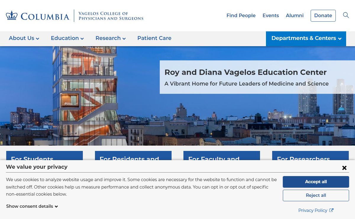 Vagelos College of Physicians and Surgeons