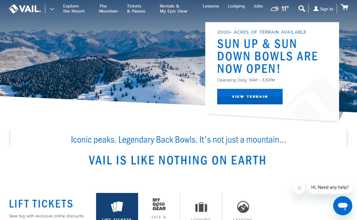 Colorado Skiing & Snowboarding | Vail Ski Resort