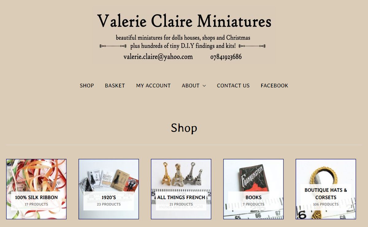 Valerie Claire Miniatures – Valerie Claire Miniatures