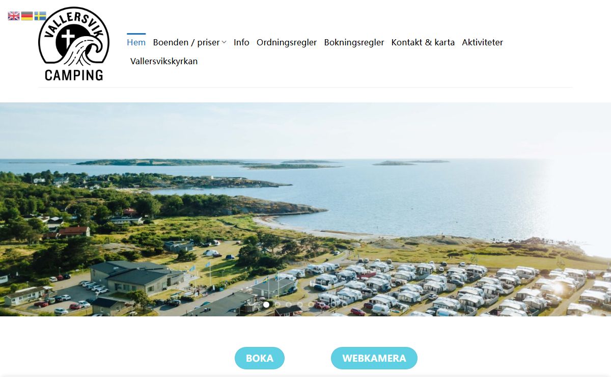 Vallersvik- – Vallersvik Camping och Vandrarhem i Frillesås