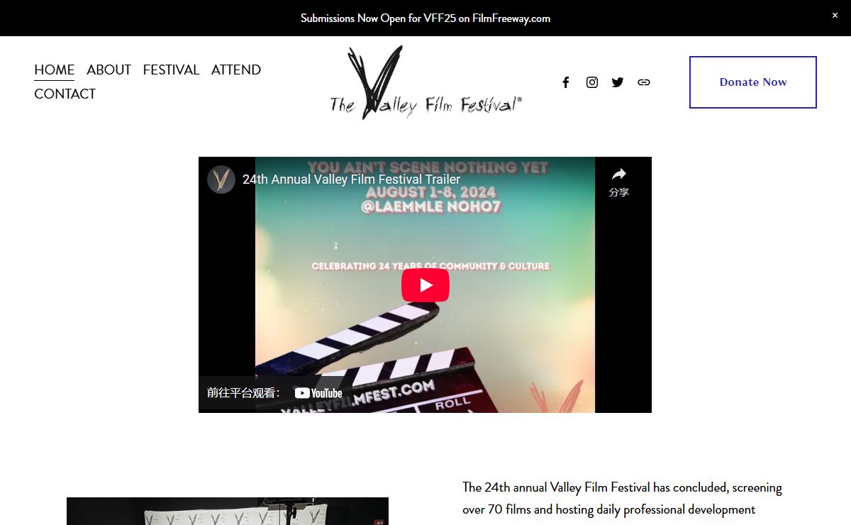 The Valley Film Festival