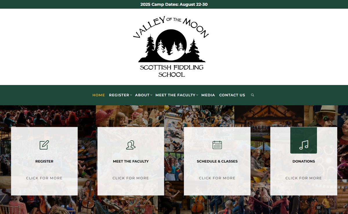 Valley Of The Moon Scottish Fiddling School