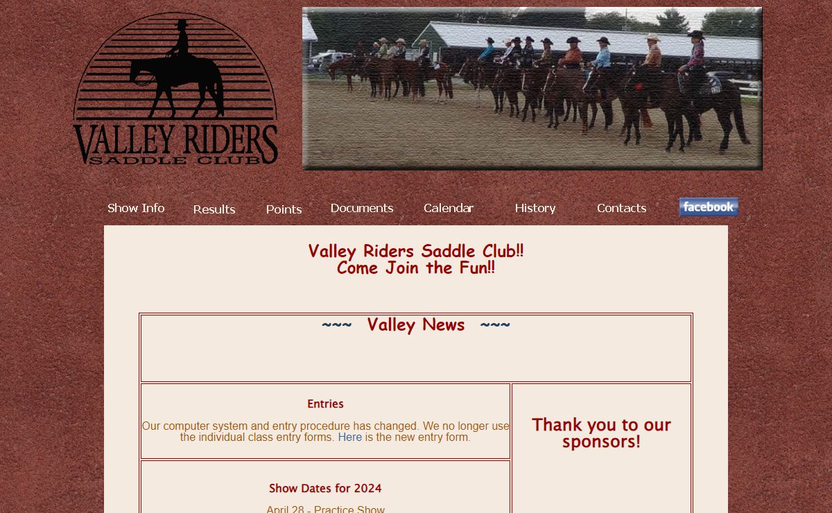 Valley Riders Saddle Club