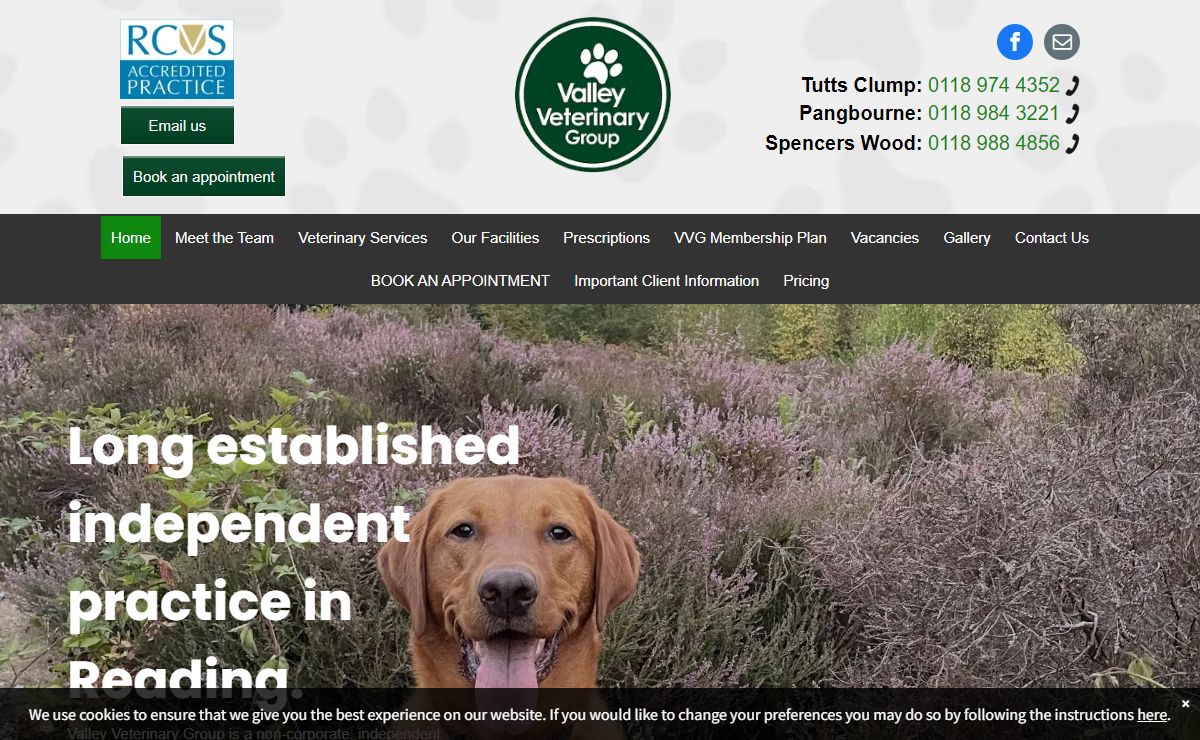 Experienced vets at Valley Veterinary Group