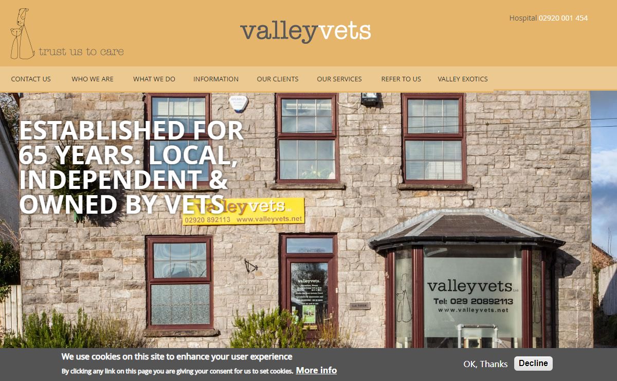 Valley Vets | Your Local Vet in Cardiff, Caerphilly, Ystrad Mynach and Pentyrch