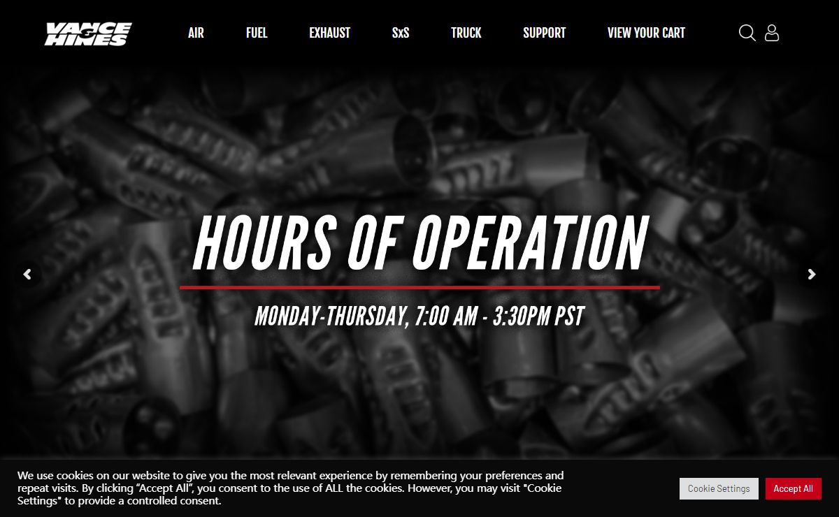 Home Page - Vance & Hines
