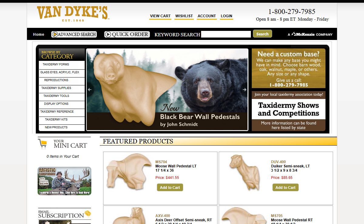 Van Dyke's Taxidermy Supply
