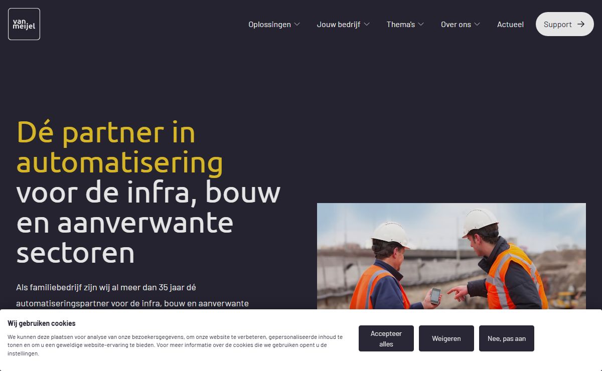 VanMeijel | Specialist in automatisering van bedrijven in de bouw &…