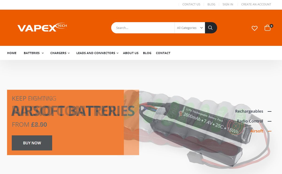 Vapextech - Home of Vapextech Batteries