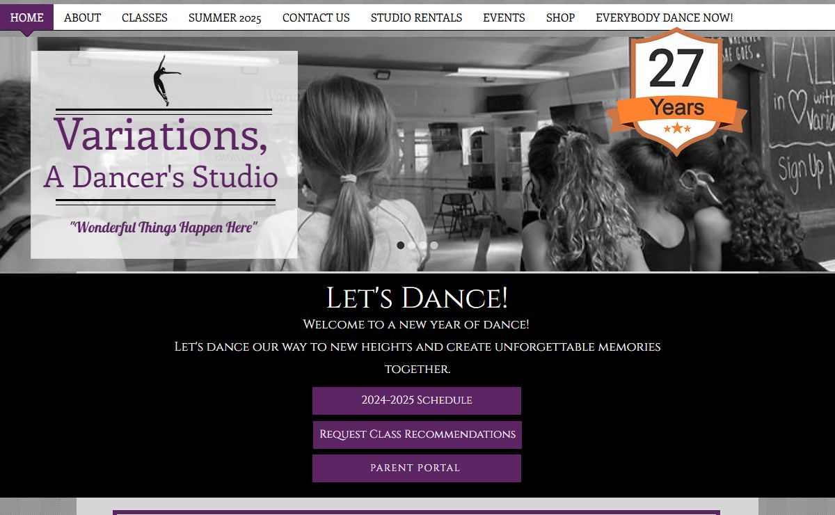Variations, a dancer's studio/ Huntington Dance/ Long Island Dance