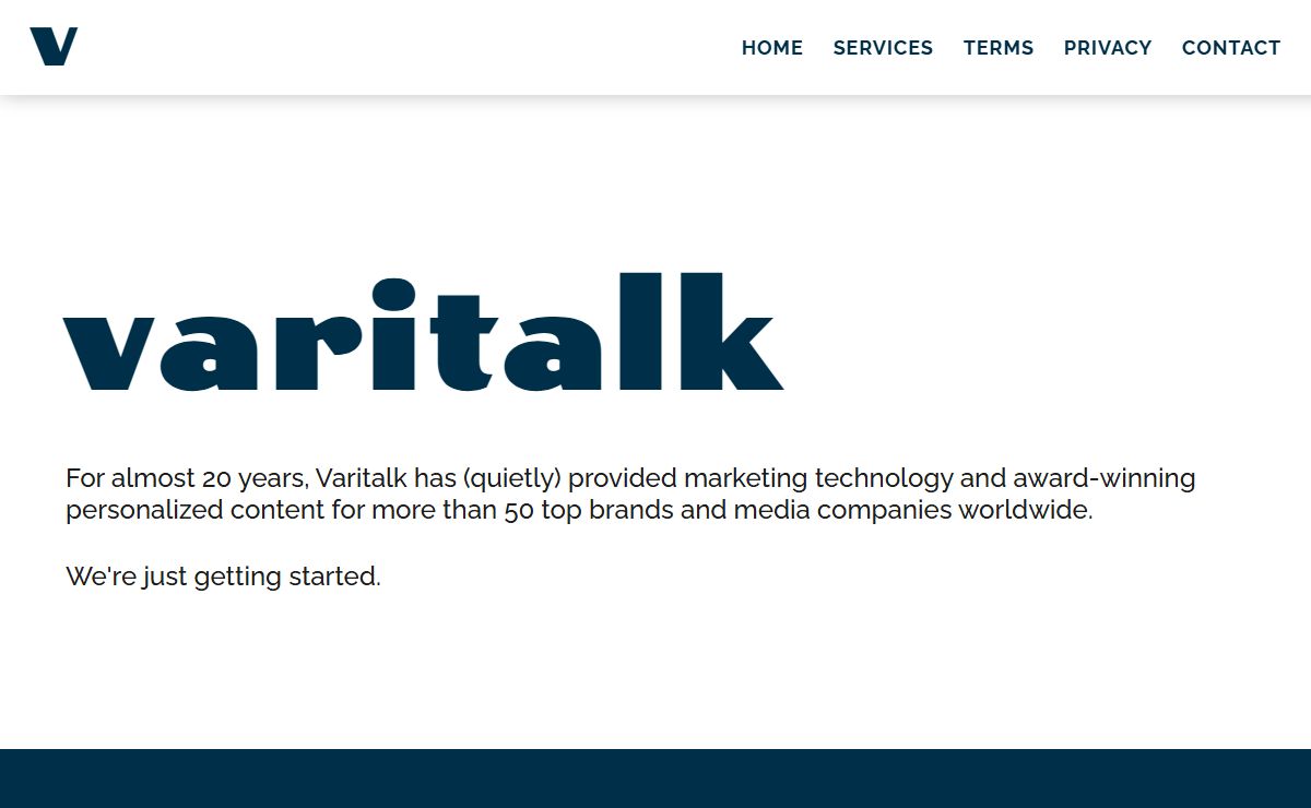 Varitalk | Welcome