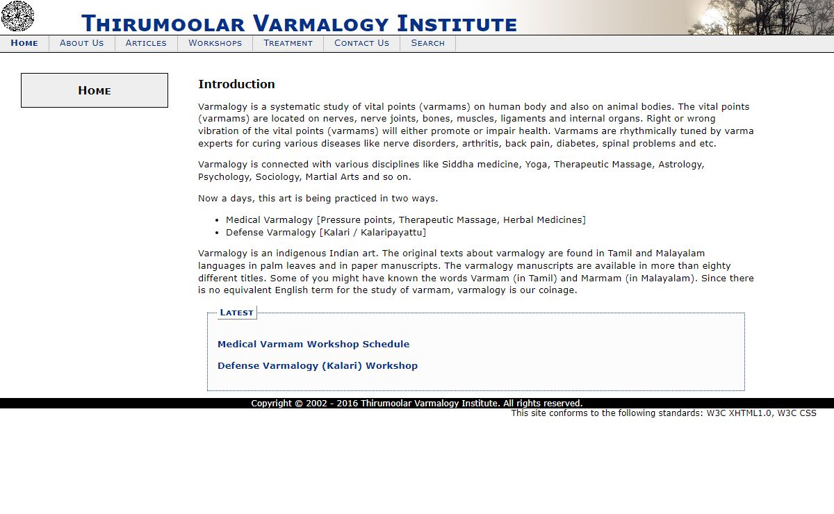 Thirumoolar Varmalogy Institute - Home