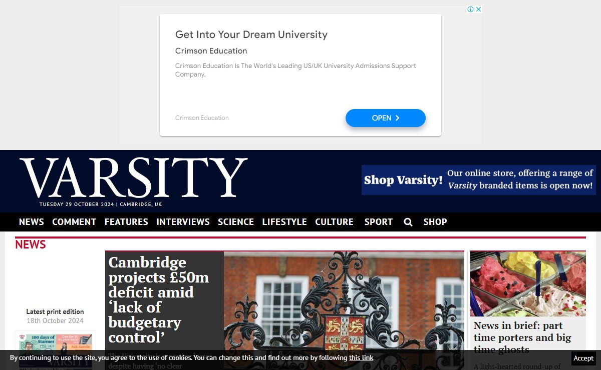 News and features from Cambridge’s independent student paper | Varsity