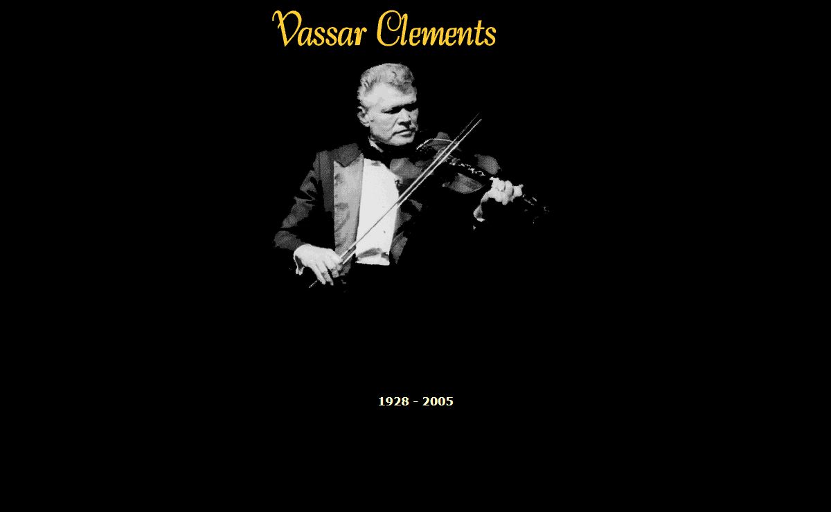 Vassar Clements (1928 - 2005) - Father of Hillbilly Jazz Official Website