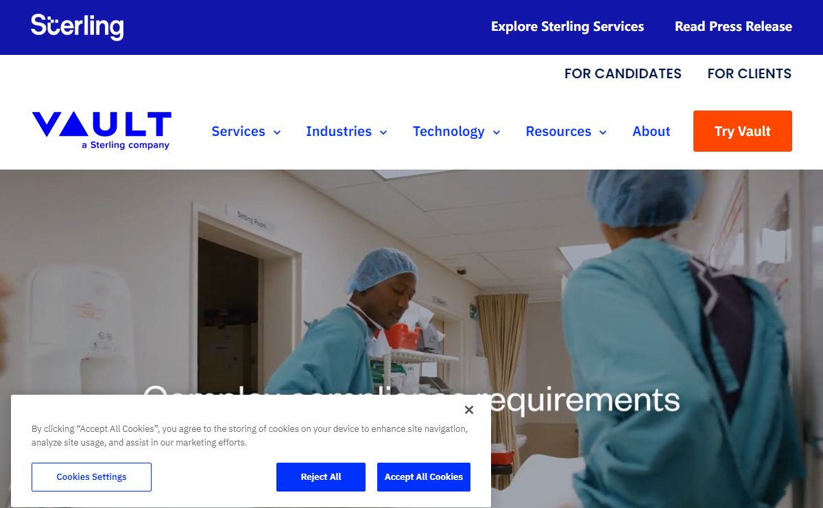 Vault - Background Checks, Drug Screening, and Health Screening