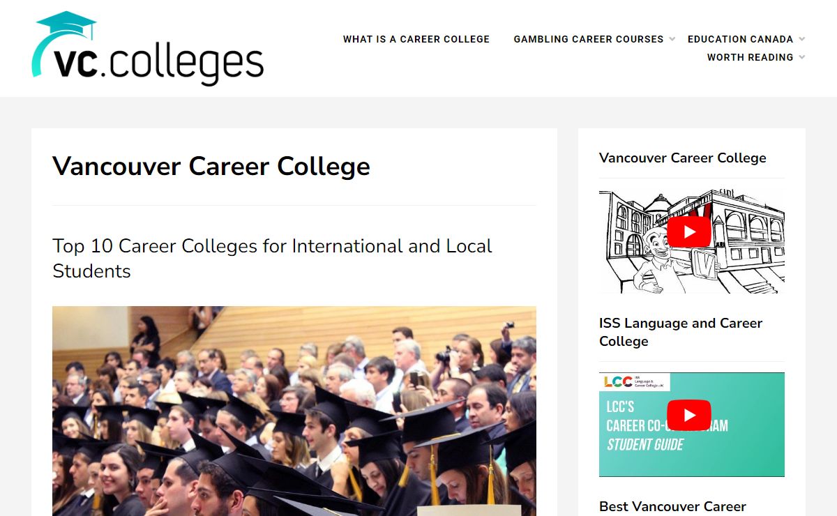 Vancouver Career College - Find the Best One for You