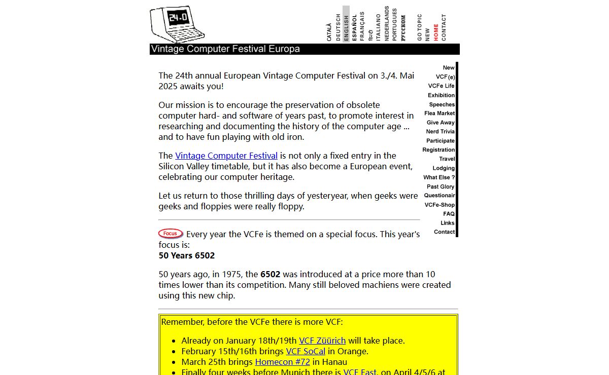VCFe 24 - Vintage Computer Festival Europe