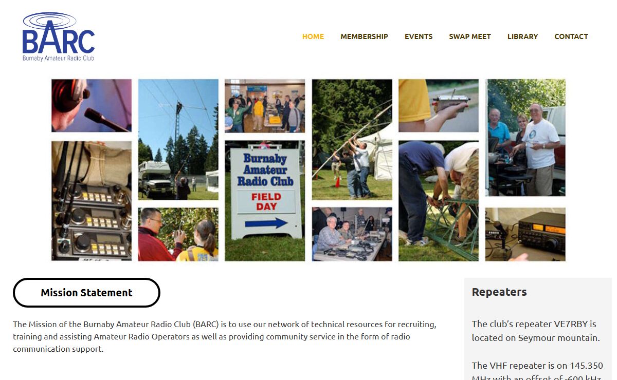 BARC – Burnaby Amateur Radio Club