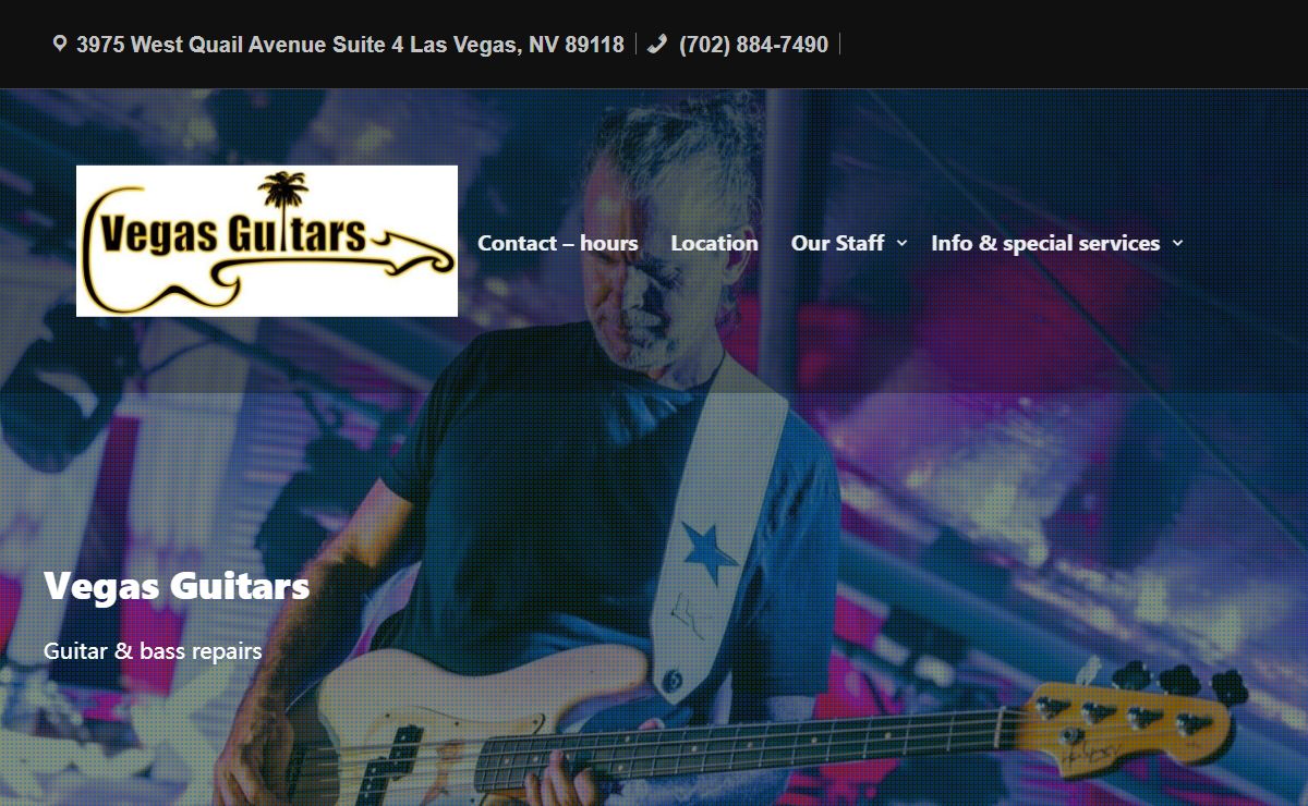 Vegas Guitars – Guitar & bass repairs